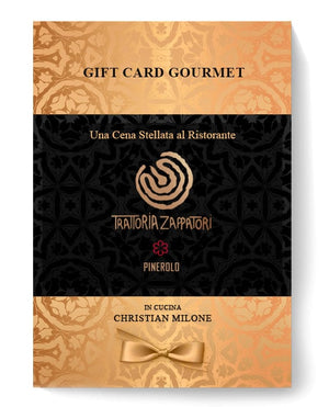Gift Card Cena alla Trattoria Zappatori - 1 stella Michelin