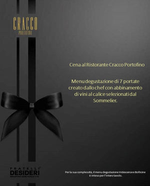 Gift Card Cena al Ristorante Cracco Portofino