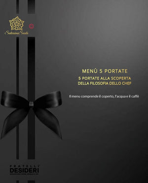 Gift Card Cena al Sedicesimo Secolo - 1 stella Michelin