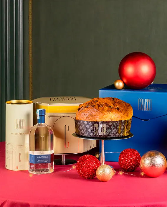 Luxury Box con Panettone ai tre cioccolati e Limoncello di Carlo Cracco