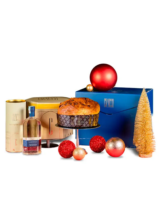 Luxury Box con Panettone ai tre cioccolati e Limoncello di Carlo Cracco
