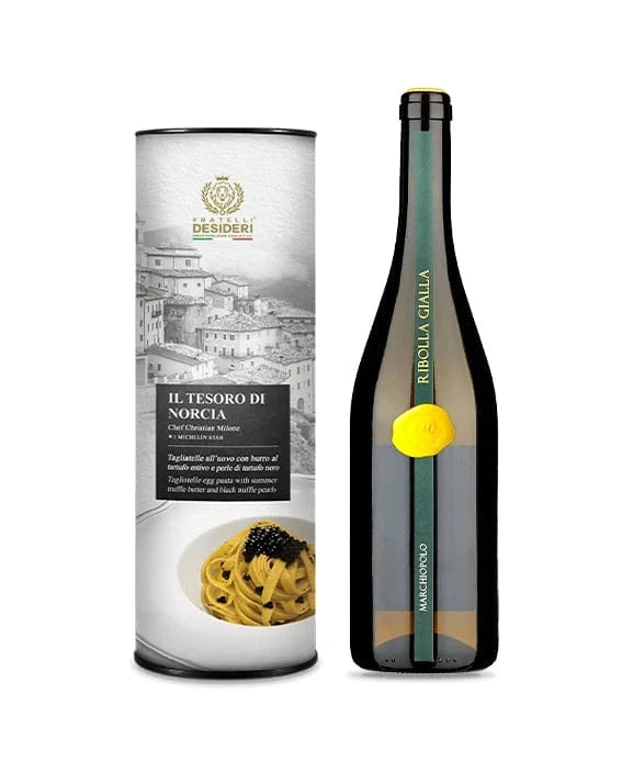 Il Tesoro di Norcia e il Marchiopolo Ribolla Gialla