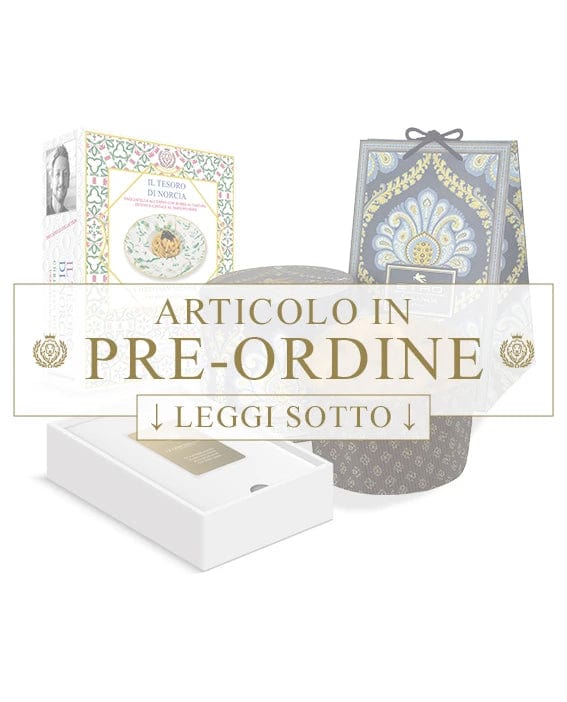 Il Tesoro di Norcia Gift Box e il Panettone ETRO x Aimo e Nadia