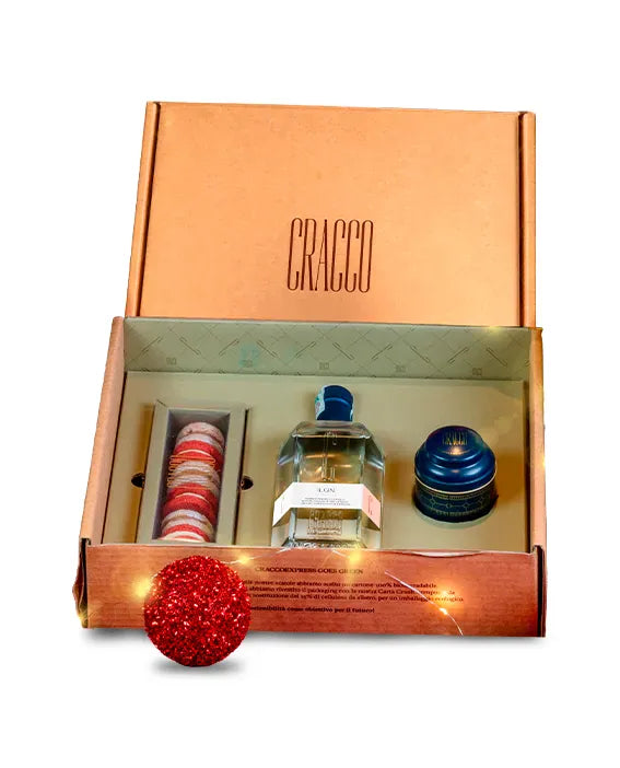 L'Oro di Milano e la Family Box con Gin, i Baci e i cioccolatini Buon Natale di Carlo Cracco