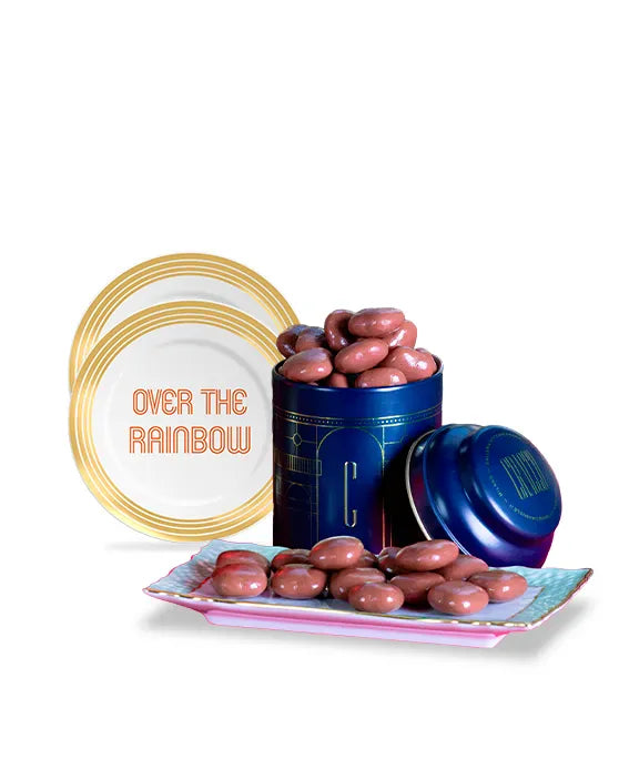 Le Nougatine al cioccolato al latte di Carlo Cracco e i piattini natalizi “Happy Days”