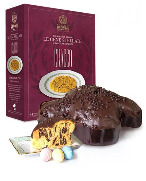 L'Oro di Milano e la Colomba ai tre cioccolati  di Cracco