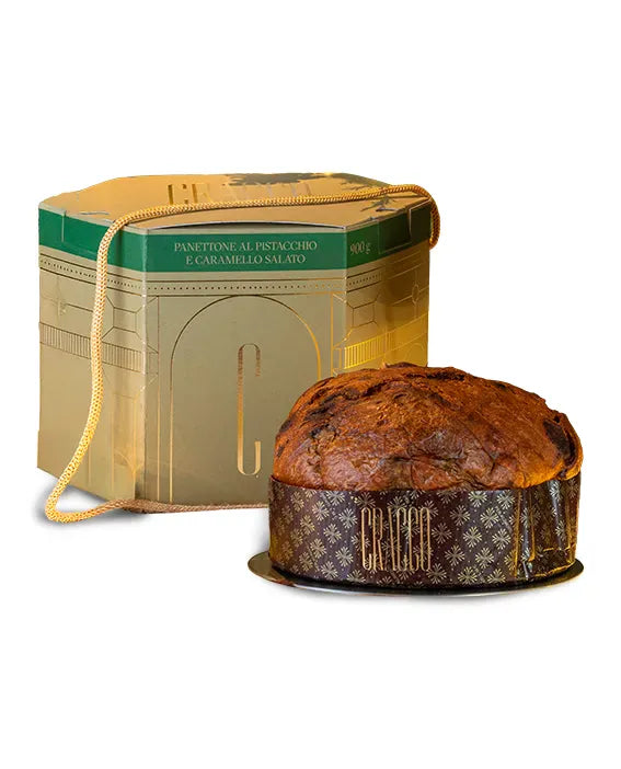 Panettone al Pistacchio e Caramello di Carlo Cracco
