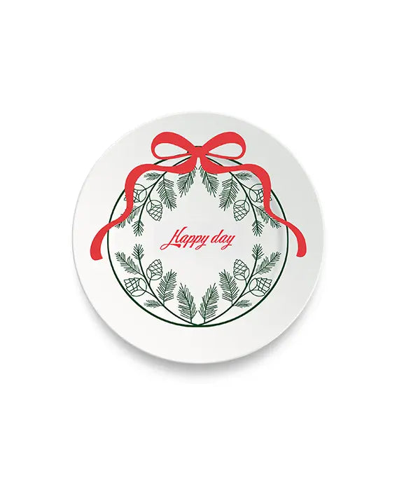 Piattino natalizio "Happy Day"