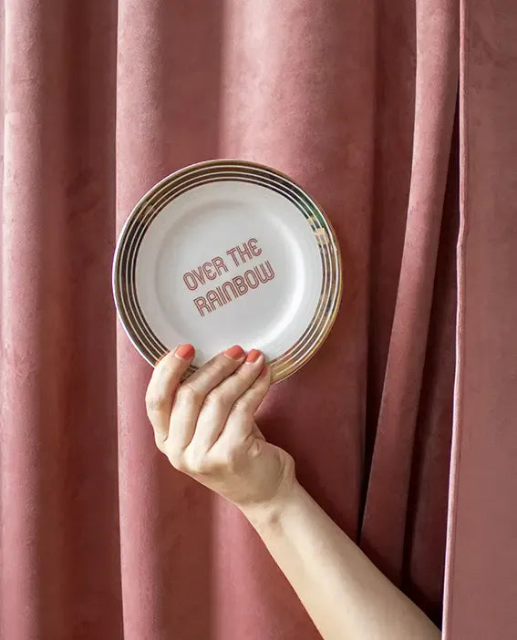 Piattino "Over the Rainbow"