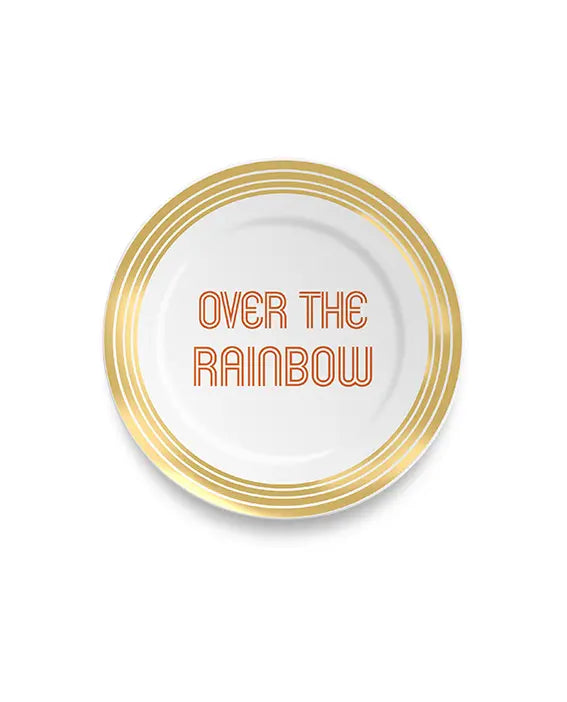 Piattino "Over the Rainbow"