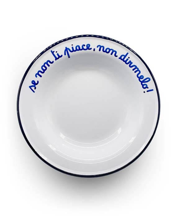 Piatto "Se non ti piace, non dirmelo!"