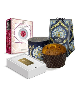 Purple Grain GIFT BOX e Il Panettone ETRO x Aimo e Nadia