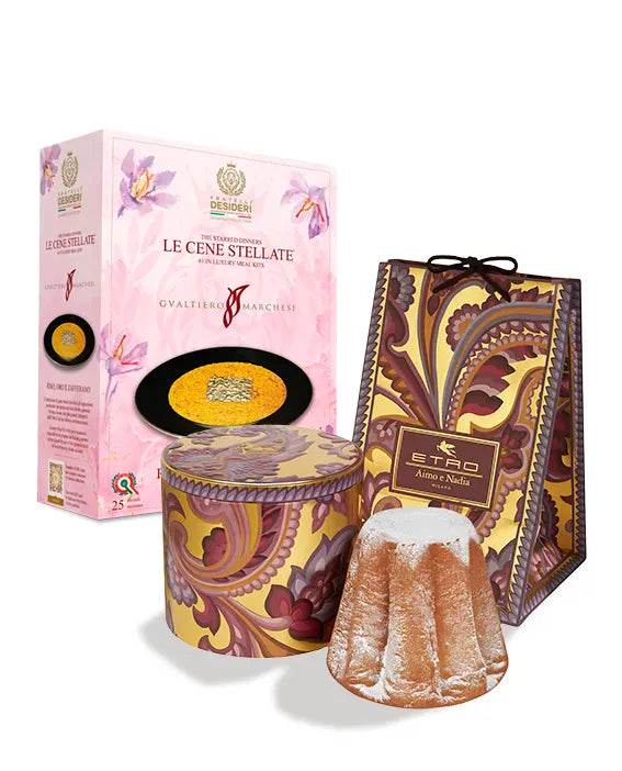 Riso, Oro e Zafferano e il Pandoro ETRO x Aimo e Nadia