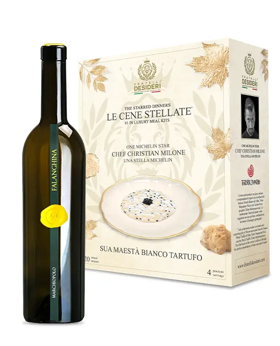 Sua Maestà Bianco Tartufo e il Marchiopolo Falanghina del Sannio