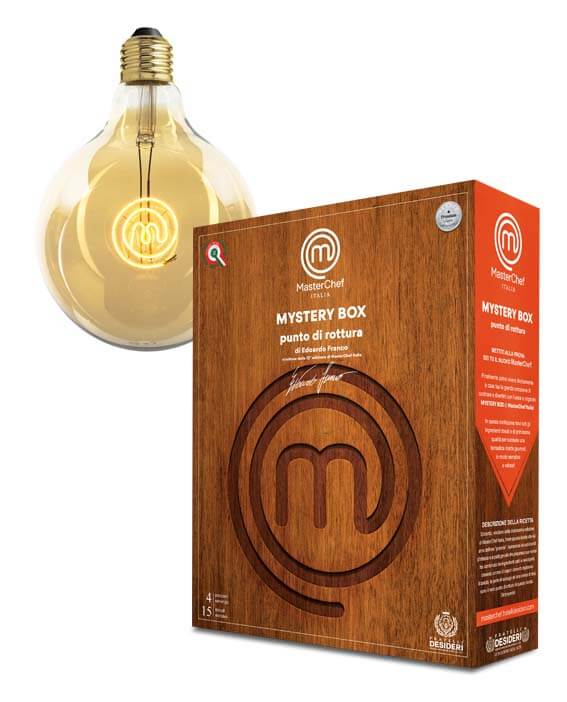 SB - Punto di Rottura e la lampada ufficiale di MasterChef Italia