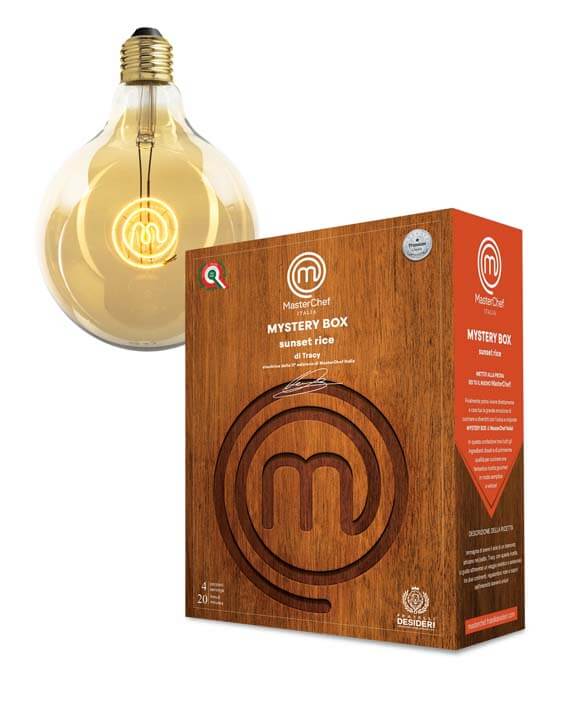 SB - Sunset Rice e la lampada ufficiale di MasterChef Italia