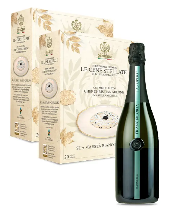 Sua Maestà Bianco Tartufo Double e il Marchiopolo Franciacorta