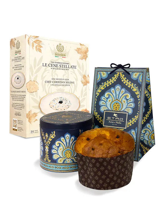 Sua Maestà Bianco Tartufo e il Panettone ETRO x Aimo e Nadia